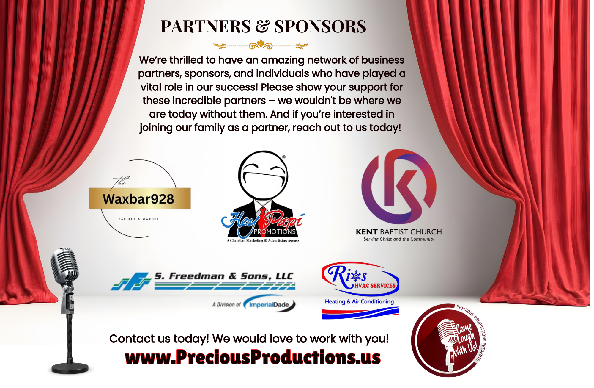 Precious Productions Marketing Flyer Precious Productions Marketing Flyer