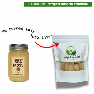 Inspiring Herbs Gold and Purple Freeze-Dried Sea Moss