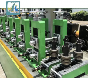 HF Welding Carbon Steel Pipe Making Machine