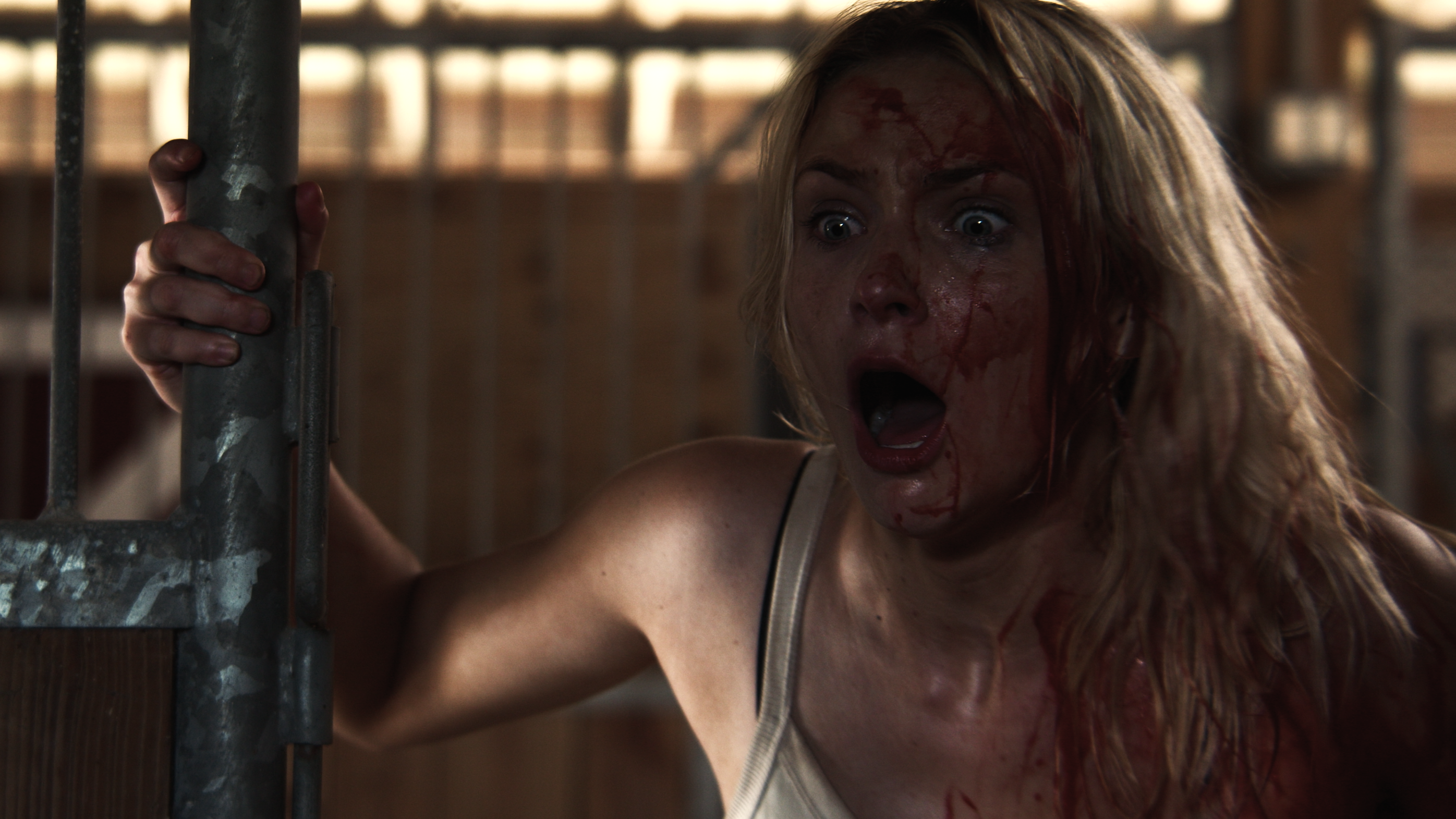 Jamie Bernadette as Abby in Axes and Os