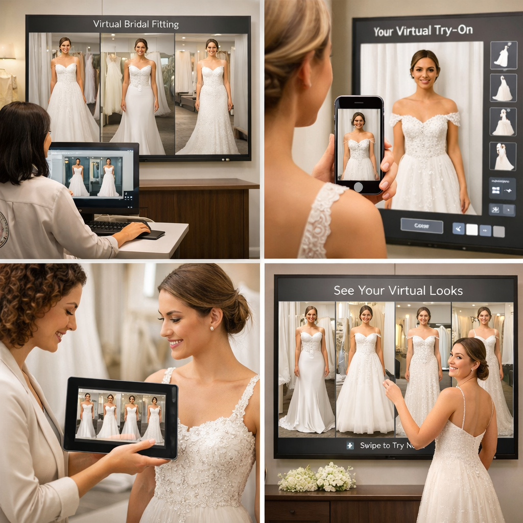 Adds an AI- Virtual Fitting Service to Make the Bridal Shopping Experience Seamless