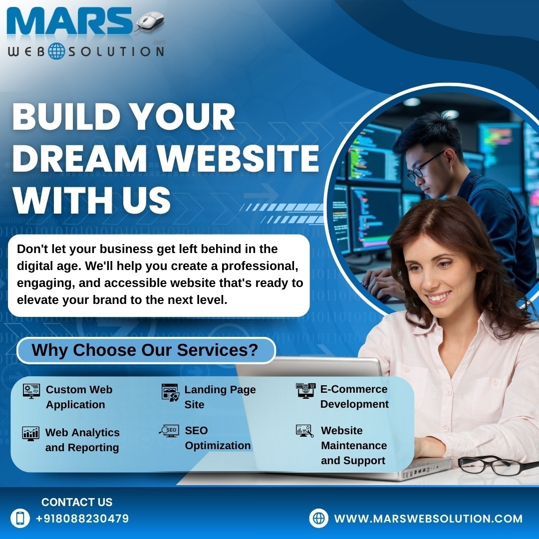 Grow Your Online Presence with Mars Web Solution’s Expert Services