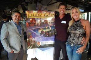Publisher Erwin Dass with Ralph and Debbie Harris celebrate THM SoCal’s 10th anniversary.