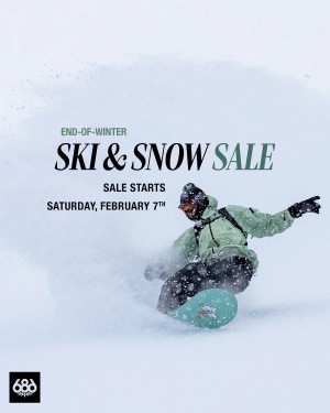 END OF WINTER SKI SNOW SALE