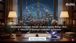 Renowned Astrologer Pandit Akshay Kanna Brings Over Two Decades of Spiritual Guidance to Toronto