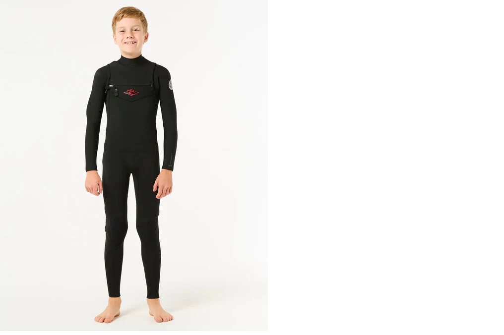 Rip Curl Kids Dawn Patrol 4 3 Chest Zip Steamer