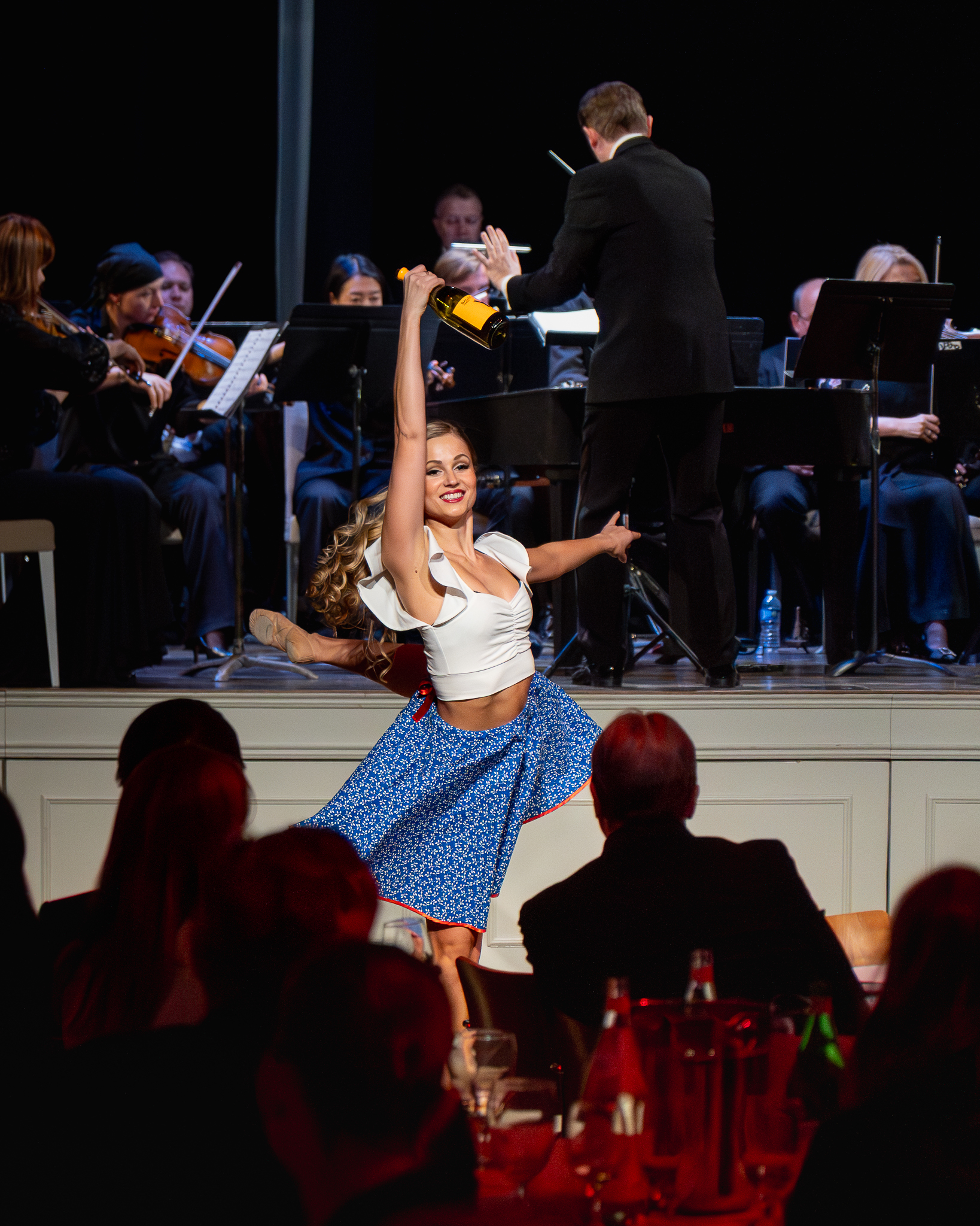 Music and movement unfold during Symphony of Wines New York premiere