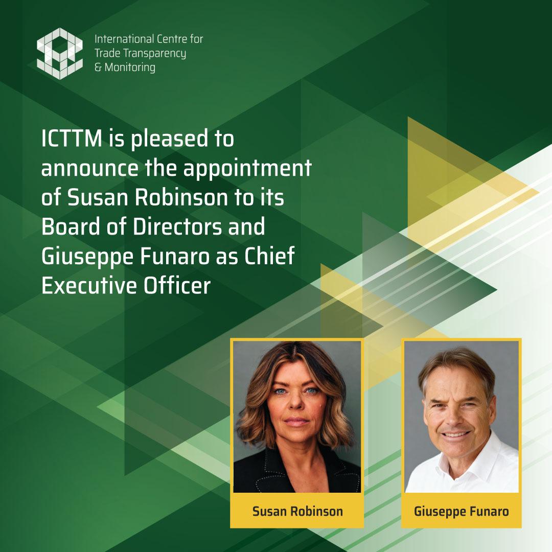 ICTTM Appoints Susan Robinson to Board of Directors and Names Giuseppe Funaro Chief Executive Officer