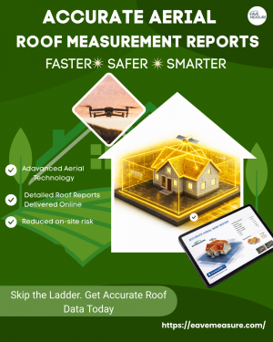 eave measure accurate aerial roof measurements