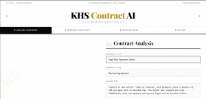 KHS CONTRACT AI