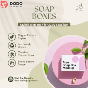 Olive Green Photo Organic Soap Product Features Instagram Post