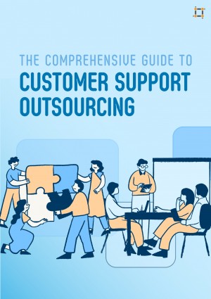 Ebook Thumbnail Guide to customer support outsourcing