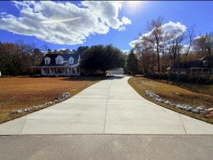 concrete driveway austin tx
