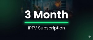 iptv subscription 3 months