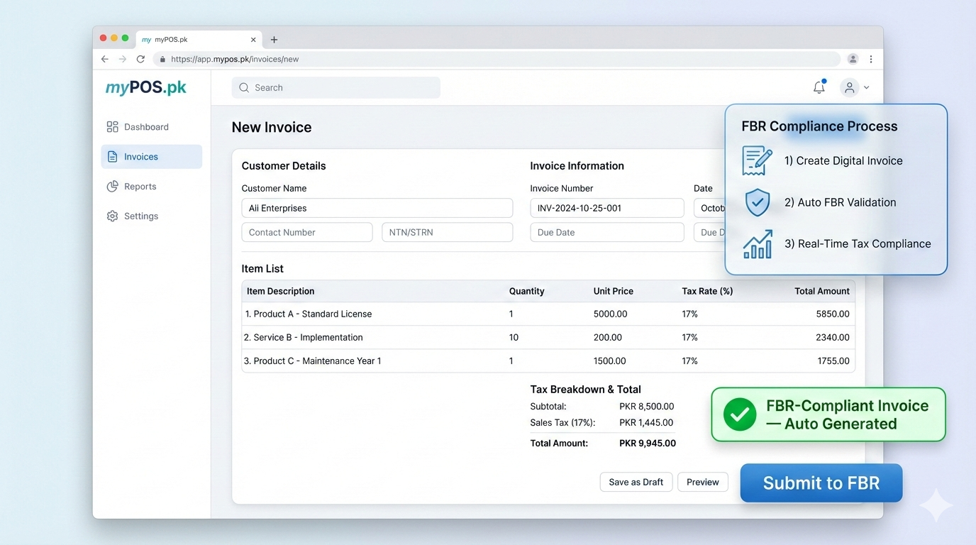 myPOS.pk Launches FBR-Compliant Software to Simplify Tax Reporting for Pakistani Businesses