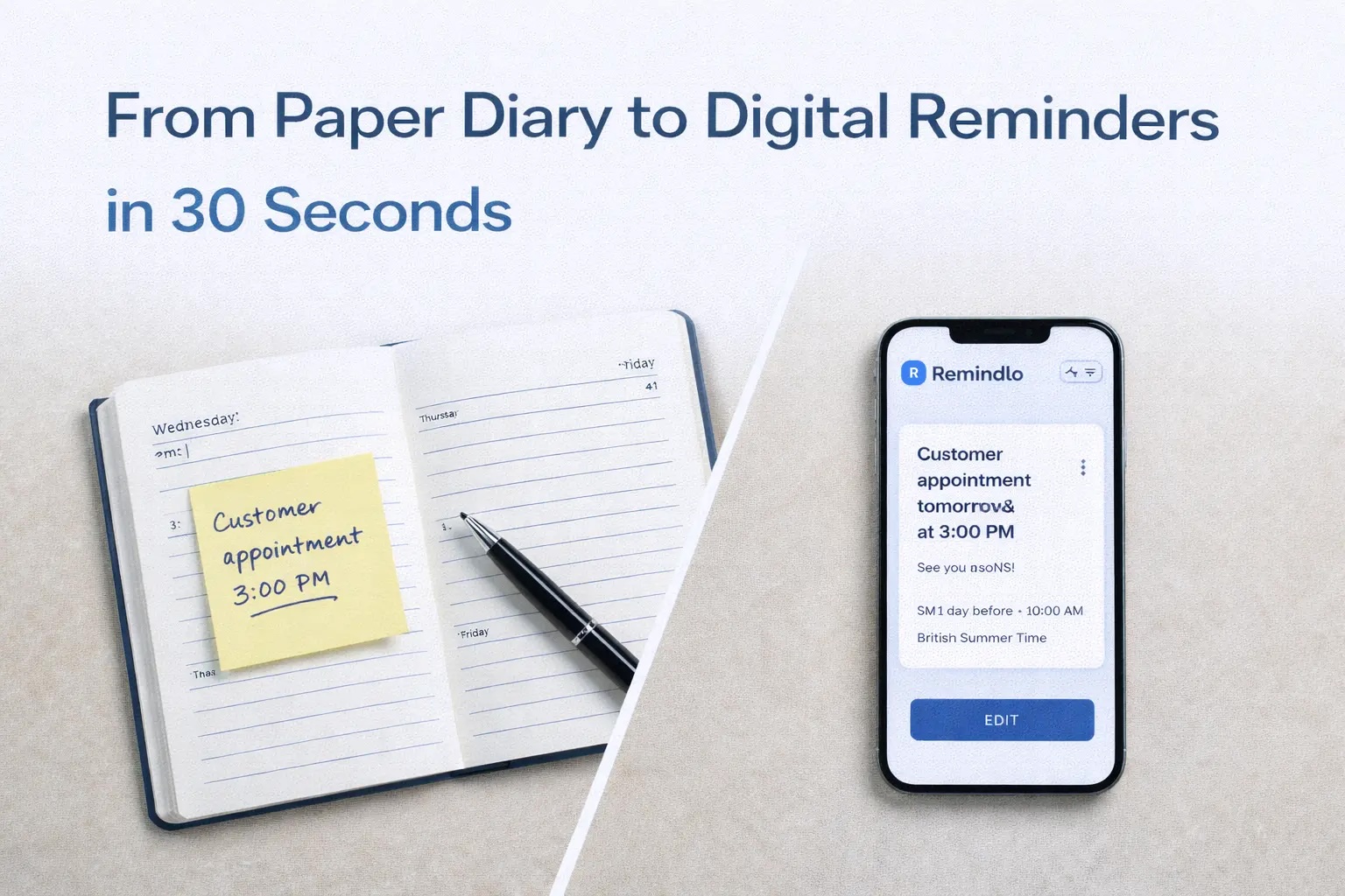 UK Businesses Can Now Digitise Paper Diaries in 30 Seconds with AI