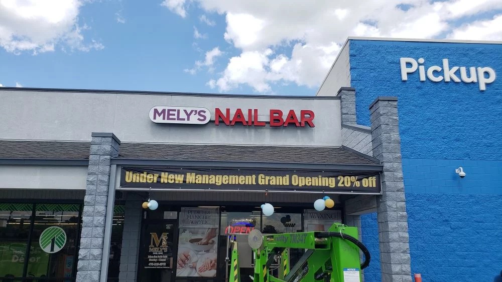 Channel letter Building Sign with LED Lighting