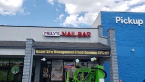 Channel letter Building Sign with LED Lighting