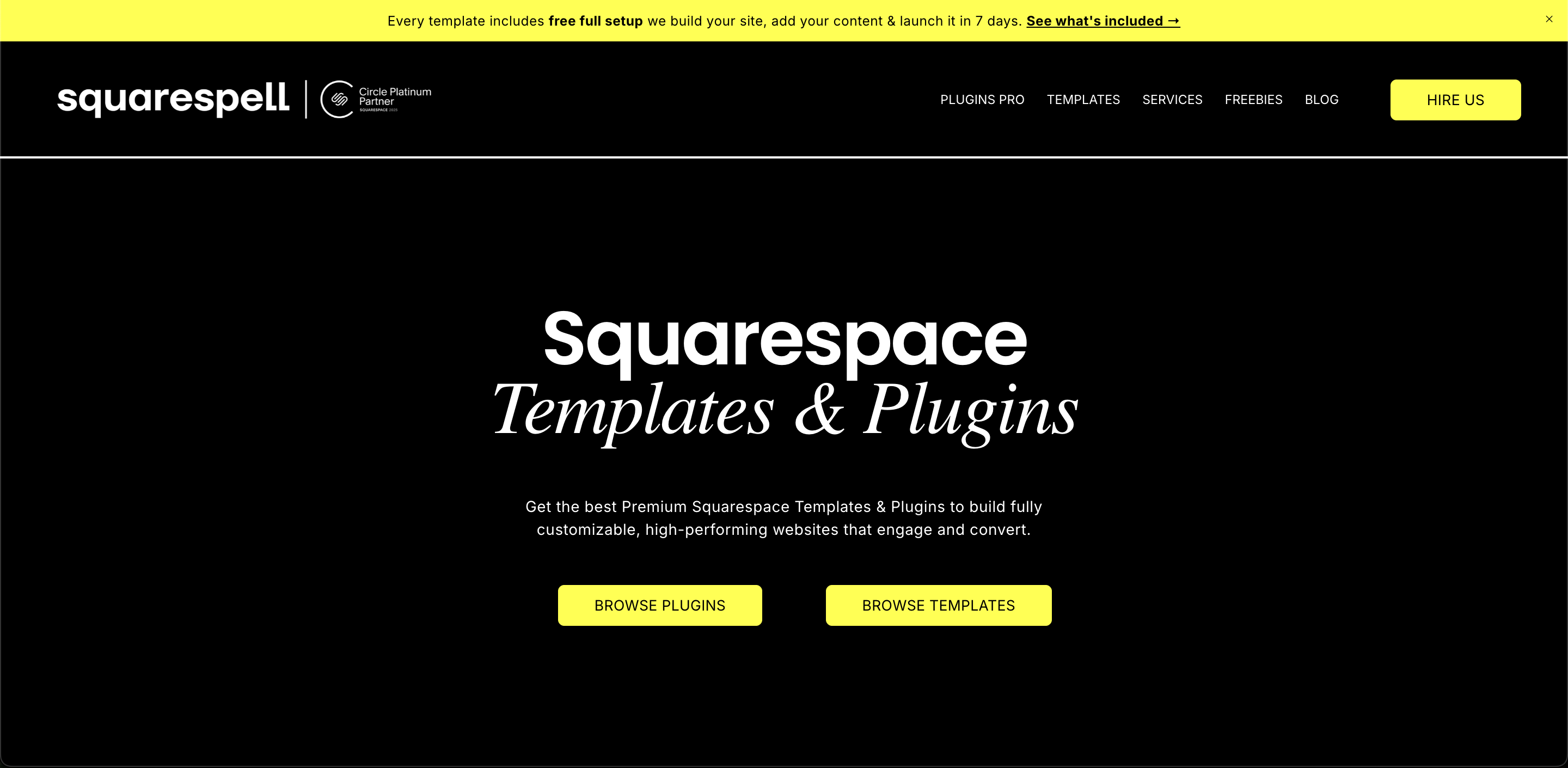 Squarespell Launches Premium Squarespace Templates – Plugins for Modern Businesses