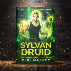 Sylvan Druid urban fantasy novel cover