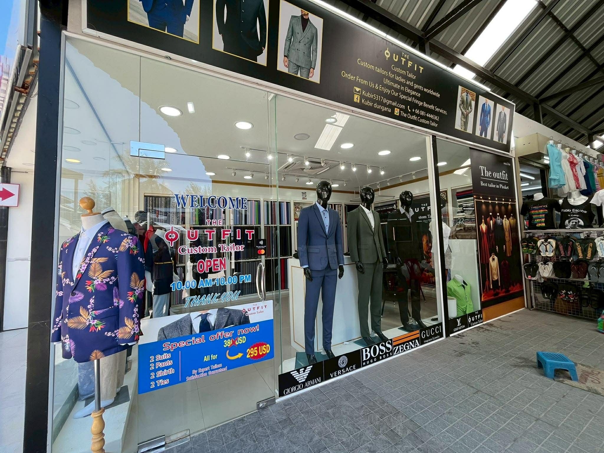 The Outfit Custom Tailor Launches New Website – Leading Bespoke Tailor in Bangtao Beach, Phuket