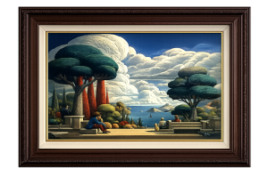 EASTON CAIN ROSETTA OIL PAINTING 2024