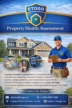 Property health assessment services offered