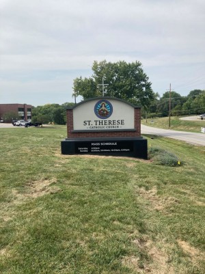 Custom Monument Sign for Church