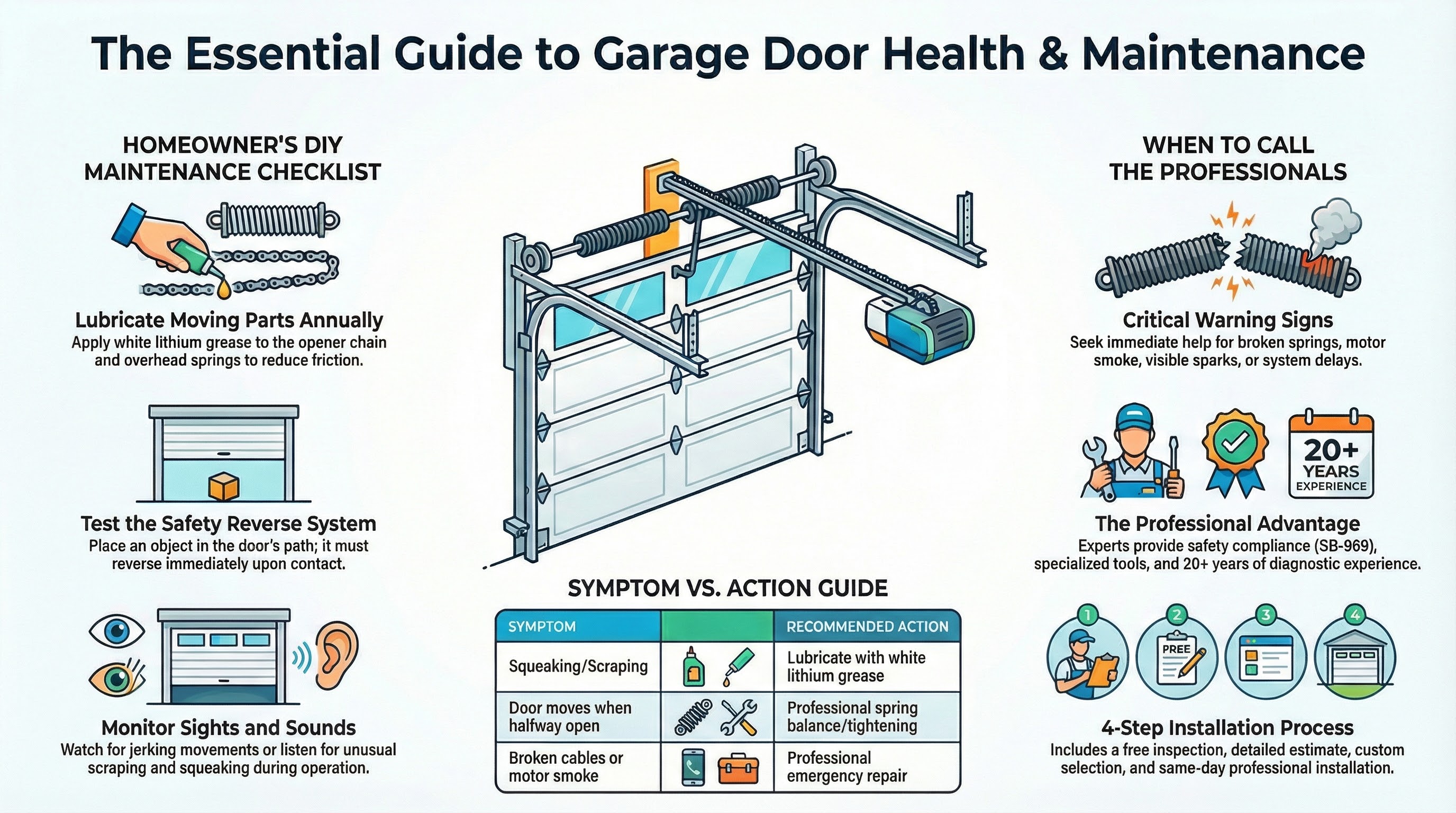 Folsom Garage Door Repair Infographic