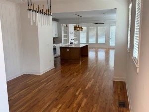 Interior repaint project by New Direction Painting