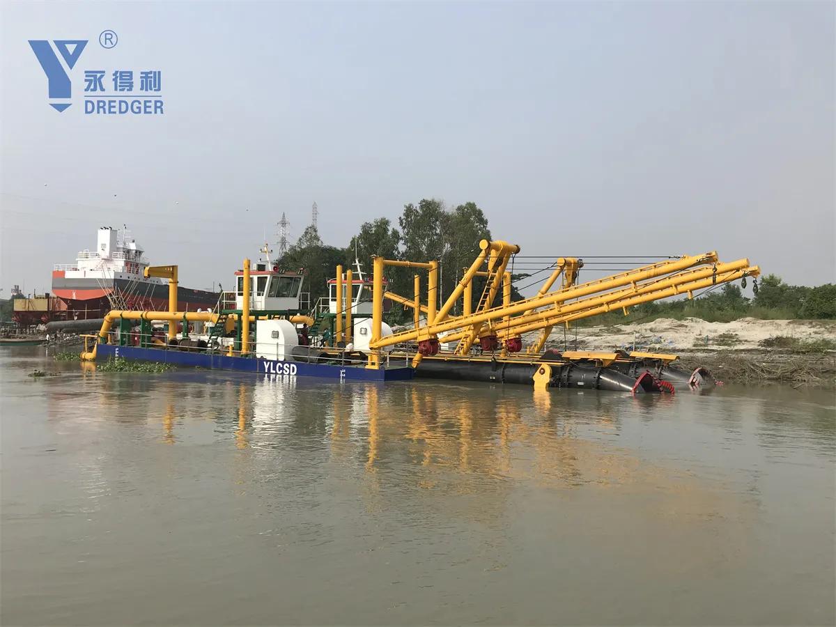 Industrial dredging machinery built for export from China