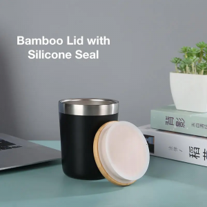Bamboo Lid withSilicone Seal