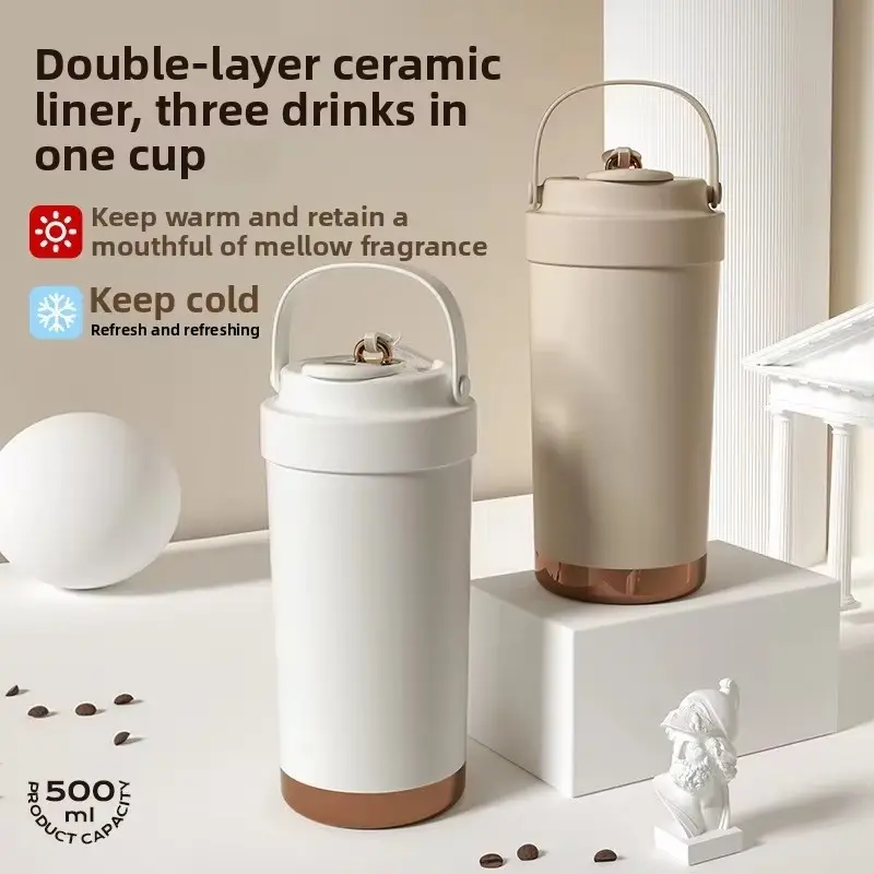 Double layer ceramic liner