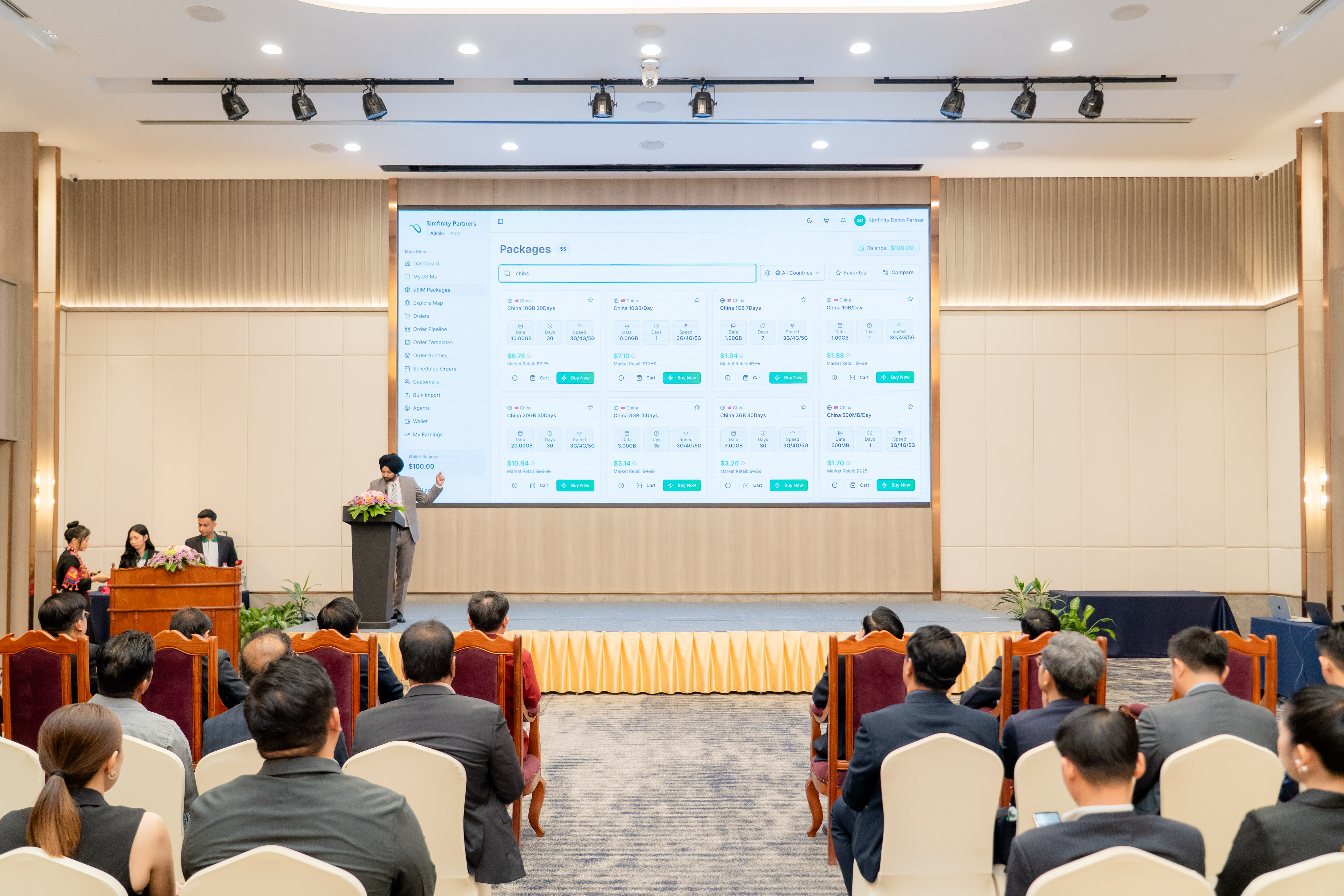 Simfinity Launch Simfinity Launch