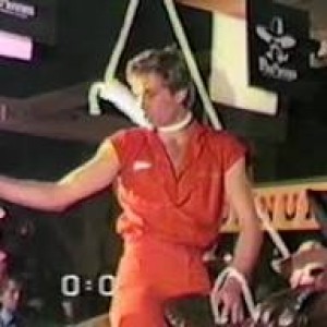 Escape Artist Michael Griffin moments before being hanged