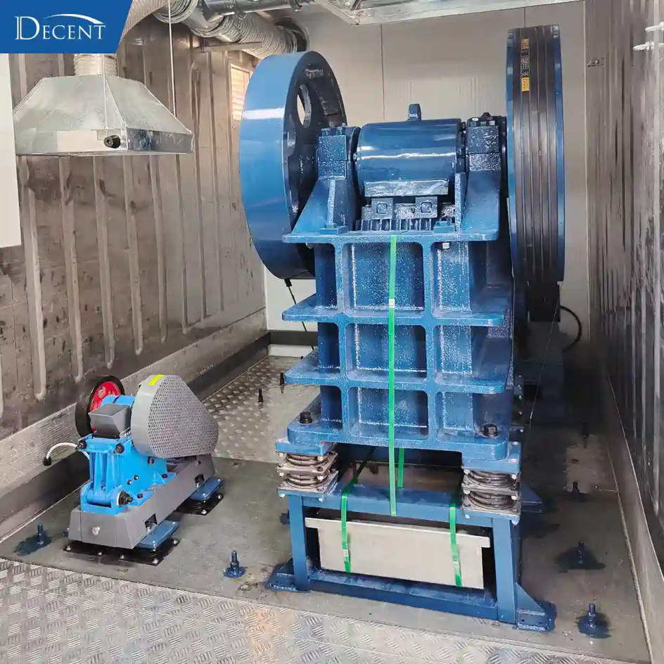 DECENT Rugged Lab Jaw Crushers Sample