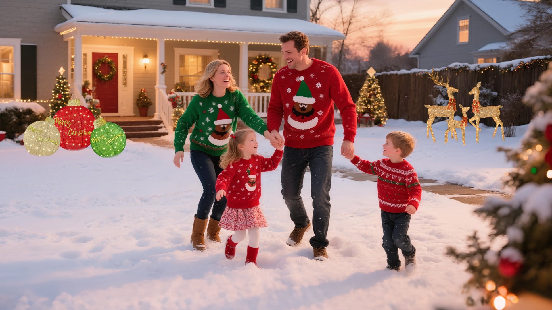 Reindeer Christmas Decor Wholesale Manufacturer