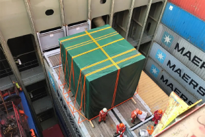 Partnering with a breakbulk specialist allows companies to ship units in their fully assembled state