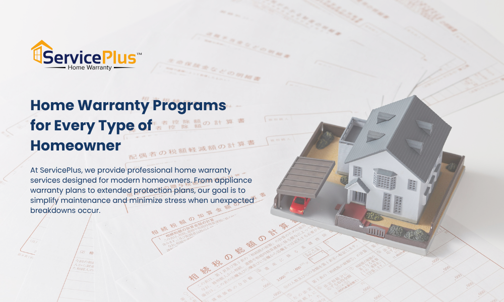 Home Warranty Programs for Every Type of Homeowner Home Warranty Programs for Every Type of Homeowner