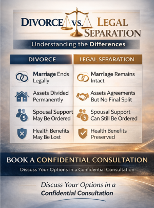 divorce vs legal separation
