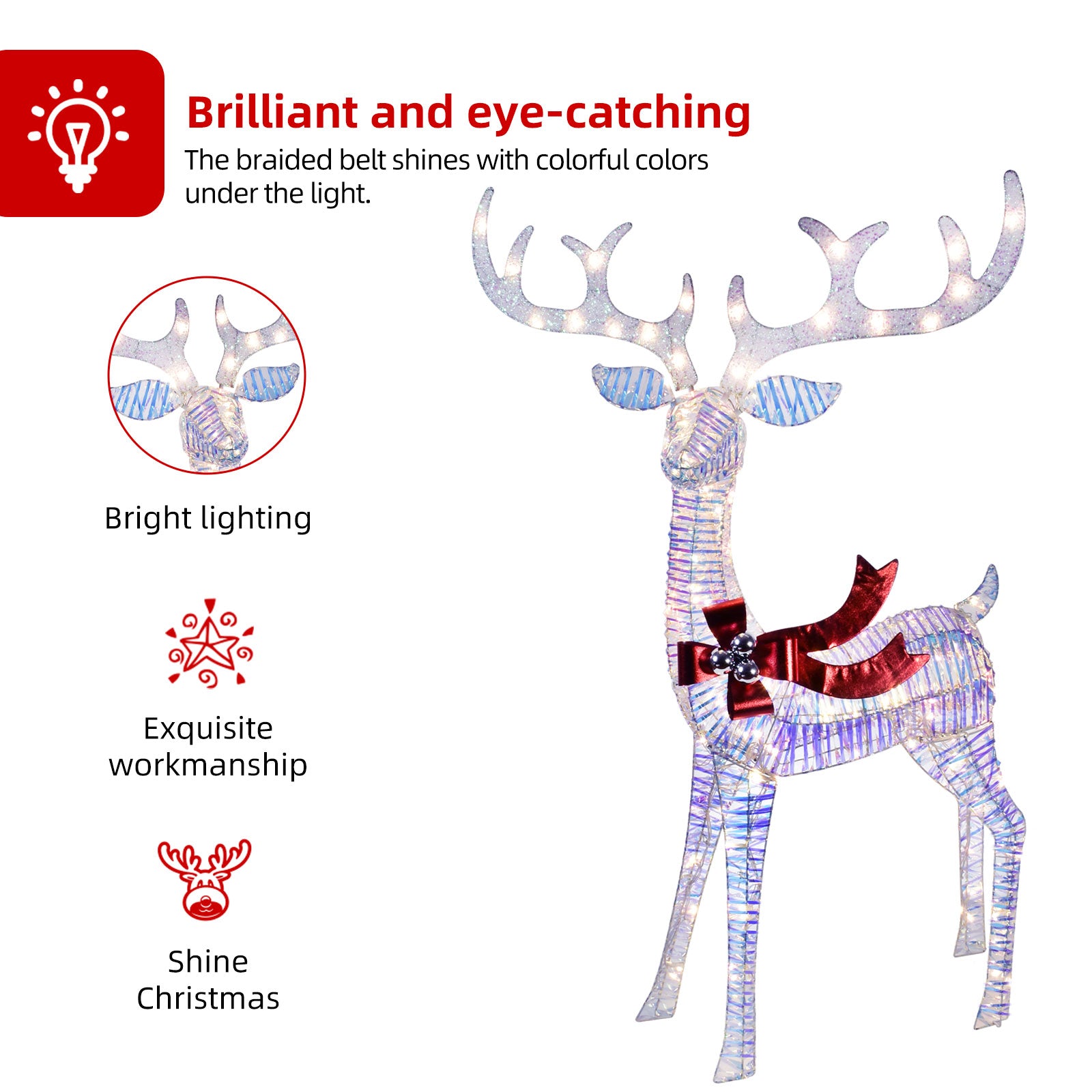 christmas deer decoration wholesale exporter 2