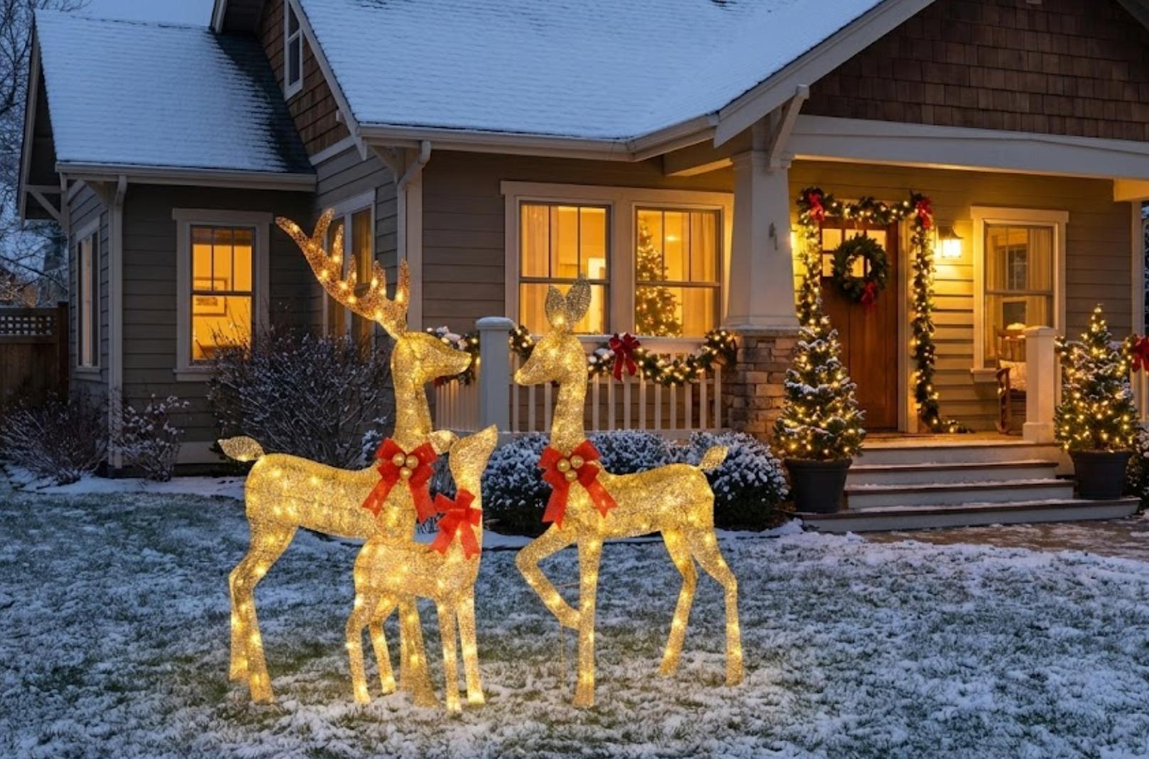 christmas deer decoration wholesale exporter