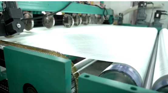 Automatic Servo Driven Multi Axial Warp Knitting Machine