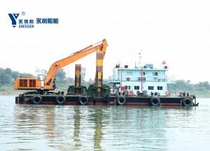 Harbor backhoe dredger offered by China heavy machinery factories 1