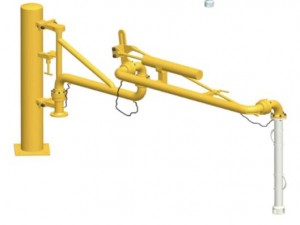 China industrial loading arm for oil and chemical terminals