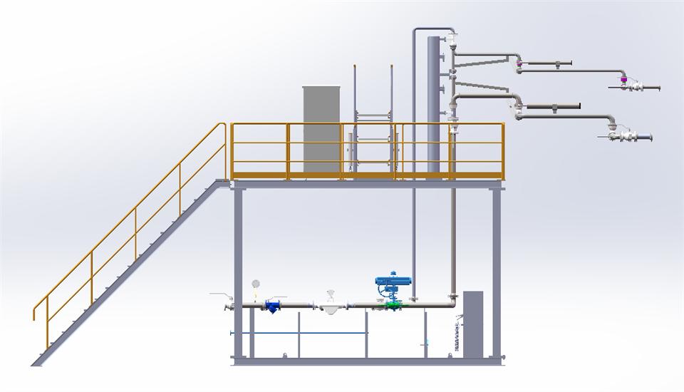 Skid mounted loading arm package from China