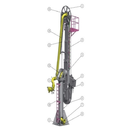 Cryogenic LNG marine loading arm made in China 1