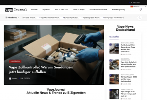 vaping news website germany