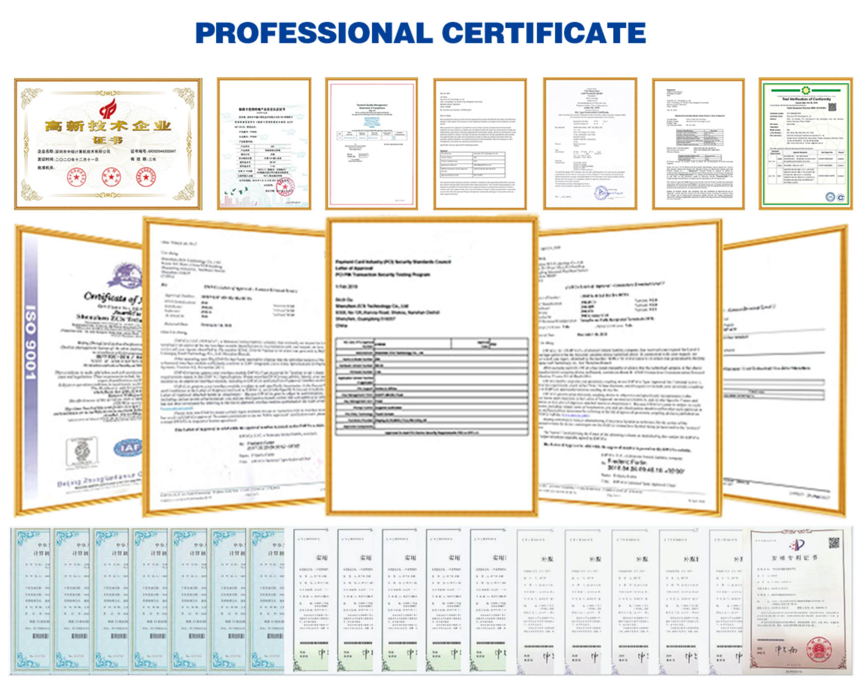Certifications Certifications