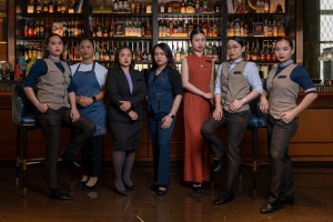 Revel in beverages crafted by female mixologists, alongside an all-female service team.